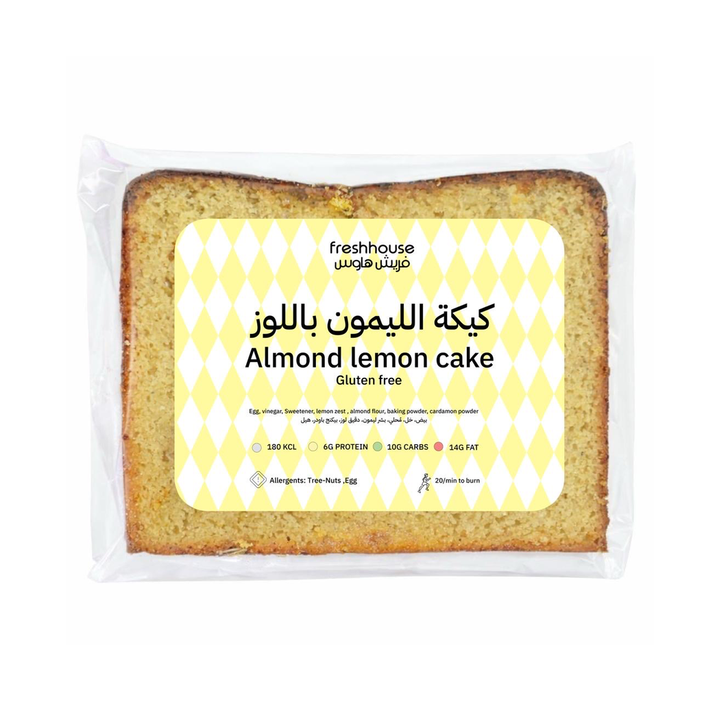 Keto Almond lemon cake