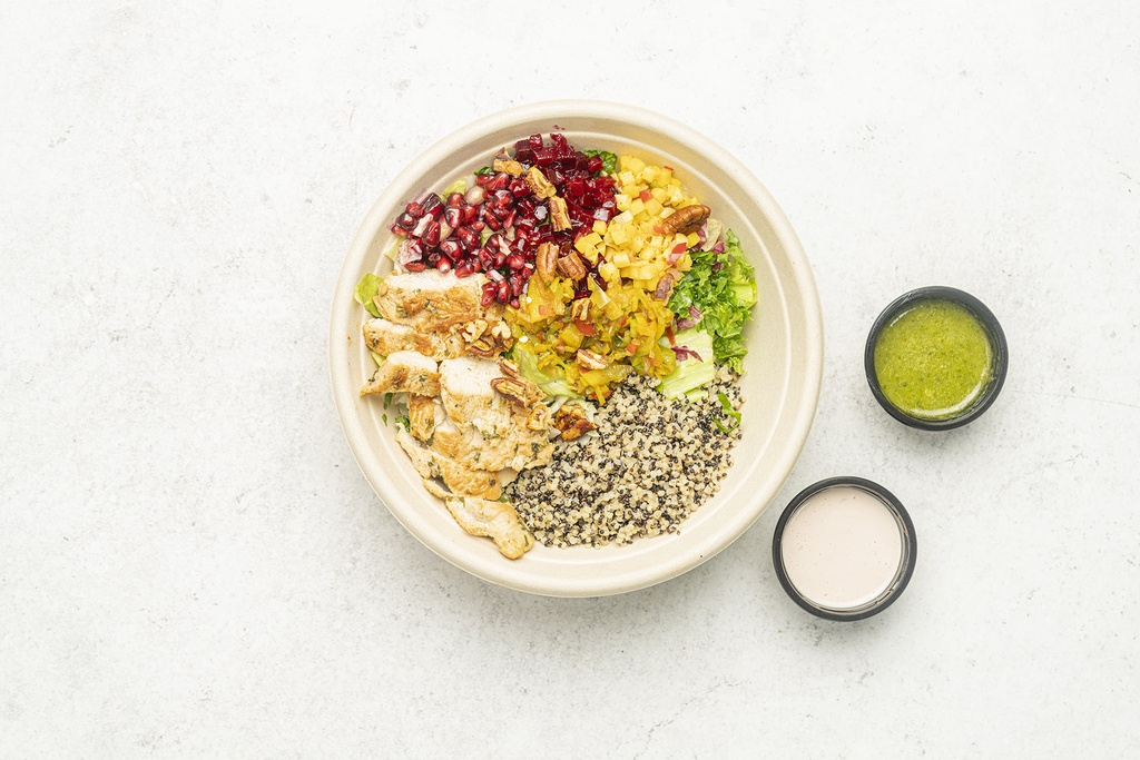 Quinoa Green Goddess Bowl (Beef)