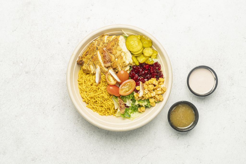 Mediterranean Bowl (لحم)