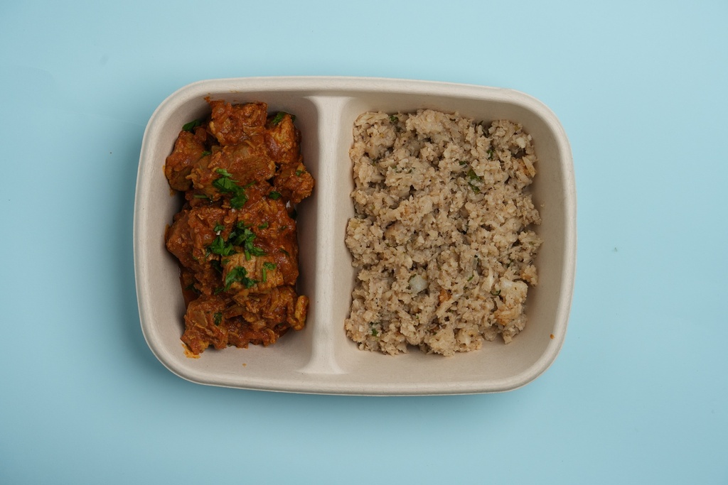 Beef Tagine with fried cauliflower rice