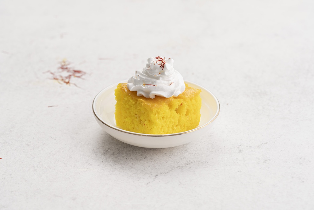Milky Saffron Cake