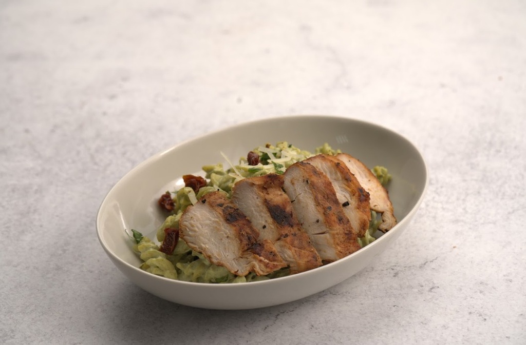 Spinach Pasta With Chicken