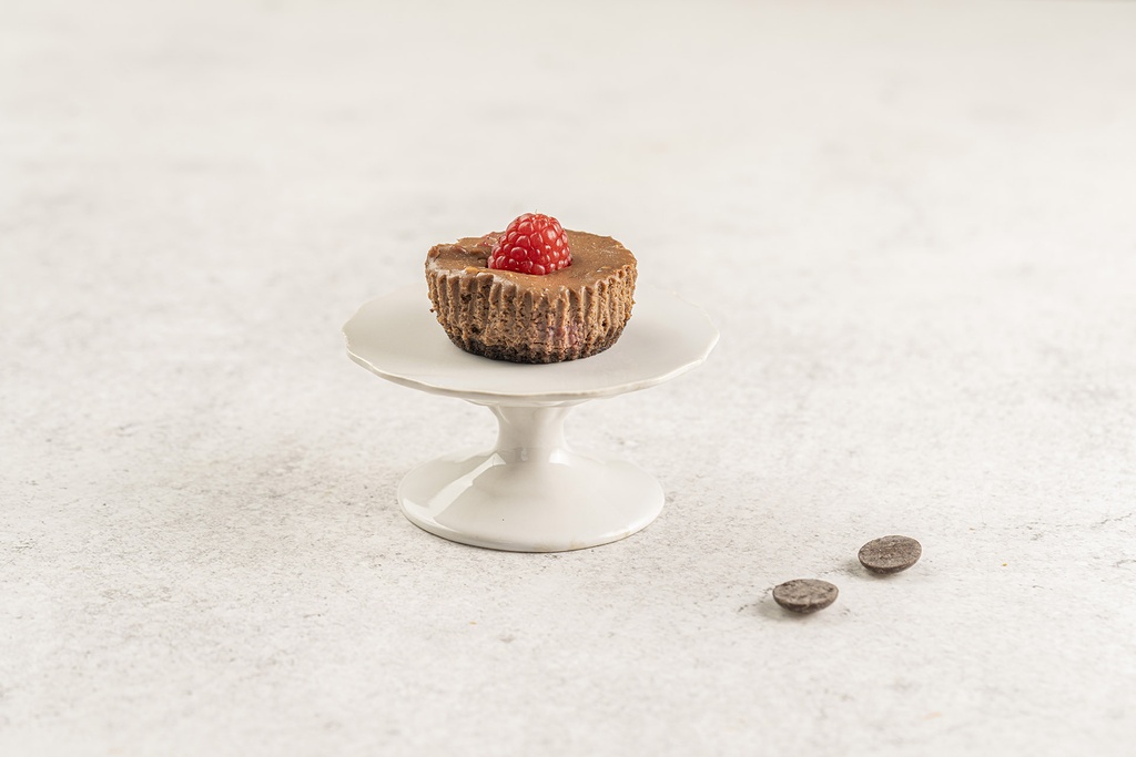 Raspberry Chocolate Cheesecake
