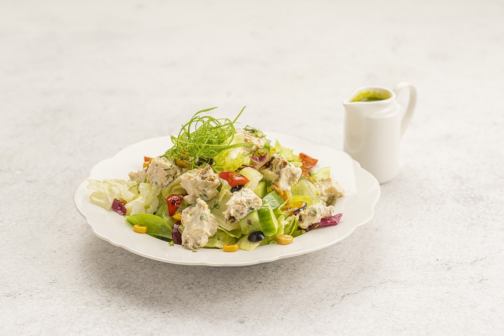 Chicken Malai Tikka Salad