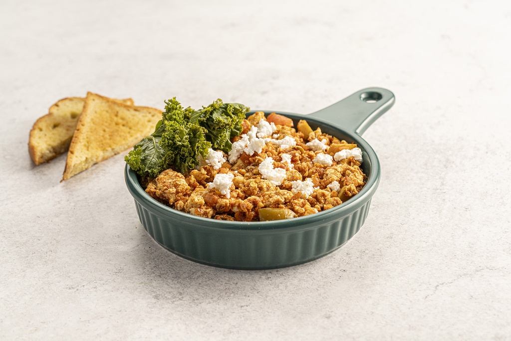 Kale Shakshuka with Toast