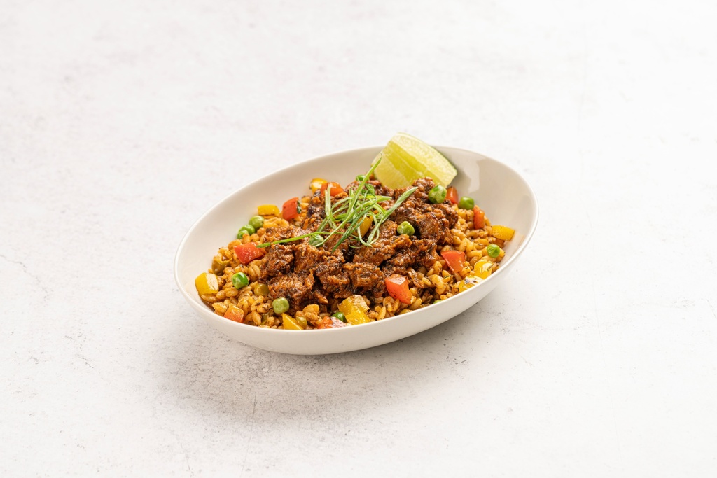 Beef Orzo Bowl