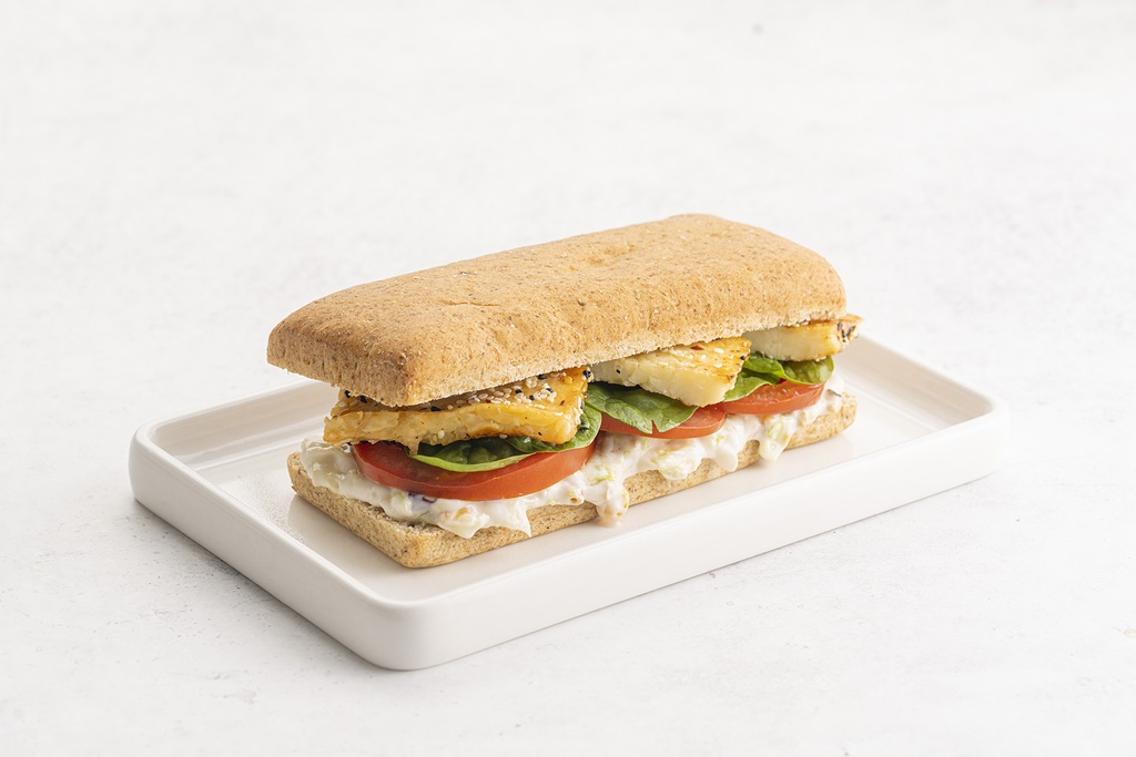 Honey Glazed Halloumi Sandwich
