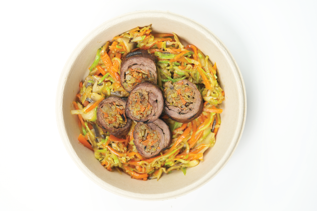 Tenderloin Roll with Vegetable