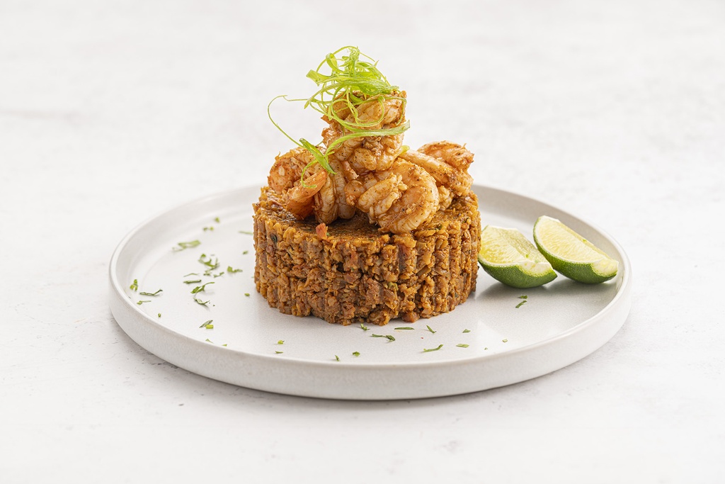 Low carb Shrimp Mufalaq