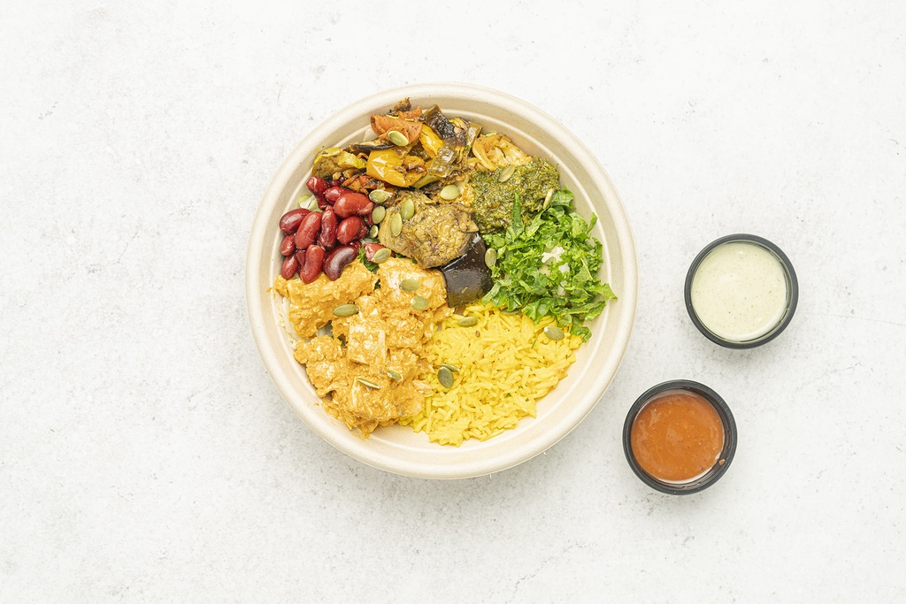 Indian Chicken Bowl