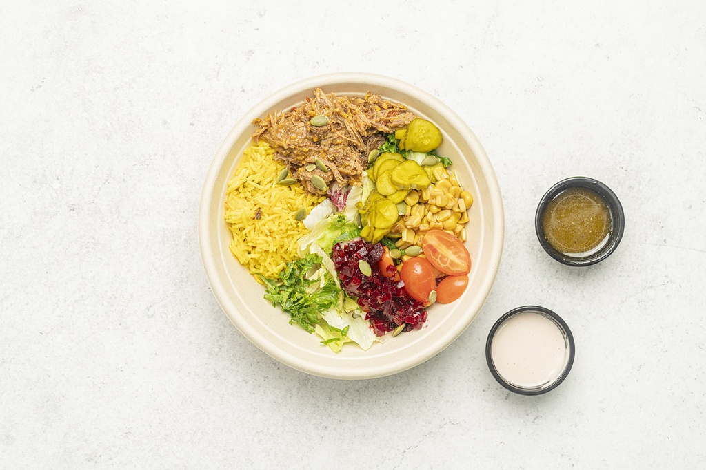 Mediterranean Beef Bowl