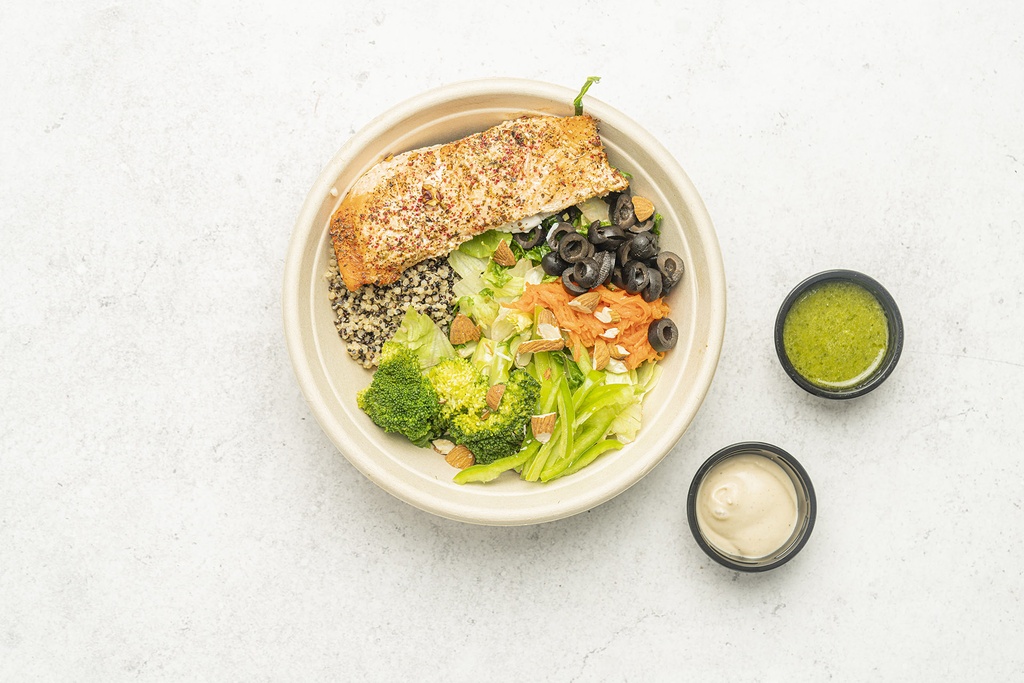 Quinoa Salmon Bowl