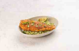 Creamy Avocado Salmon Bowl (H)