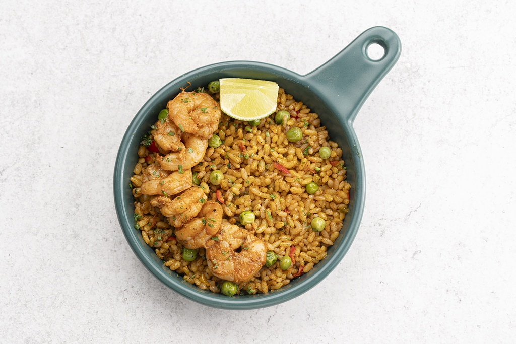 Cajun Shrimp with Spanish Rice (H)