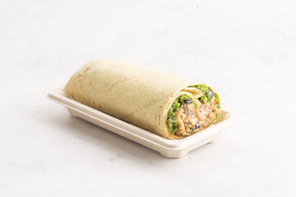 Falafel and Hallumi Wrap (H)