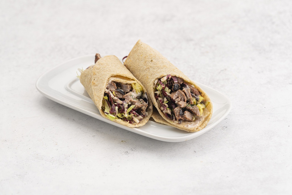 Beef Shawarma wrap (H)