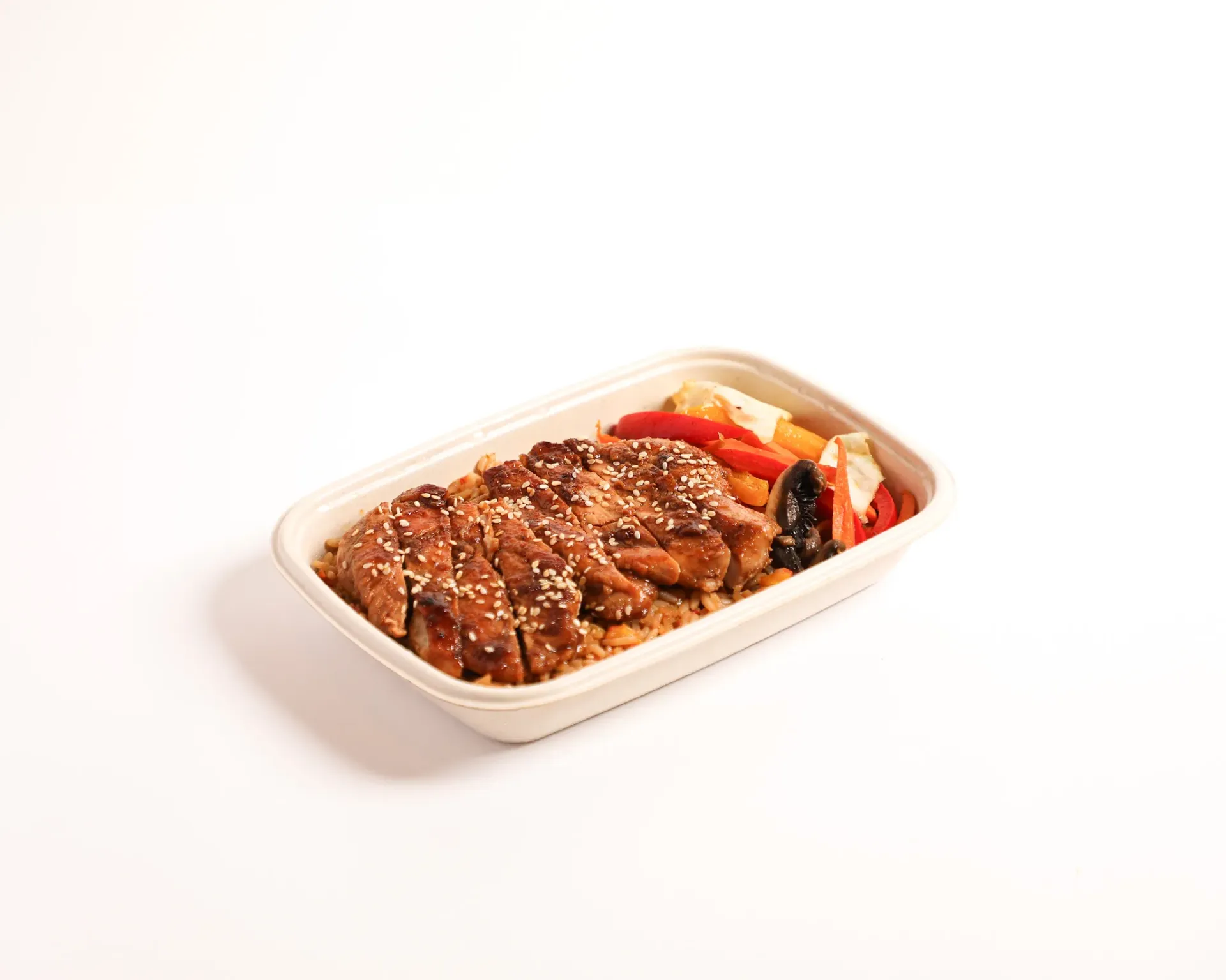 Chicken triyaki with Japanese Rice (H)