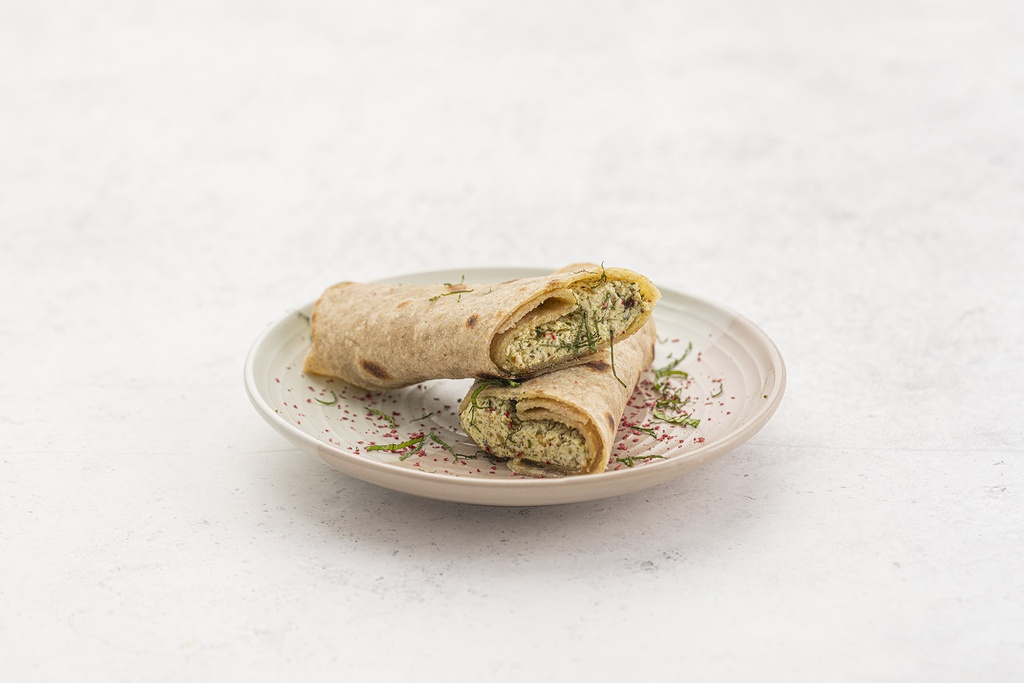 Gluten free Labneh Zaatar Wrap (H) 