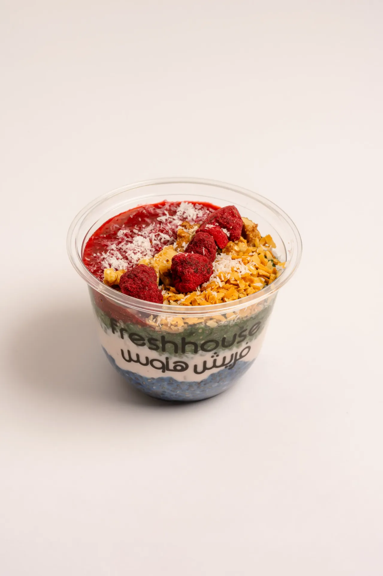 Trio Color Chia Pudding 