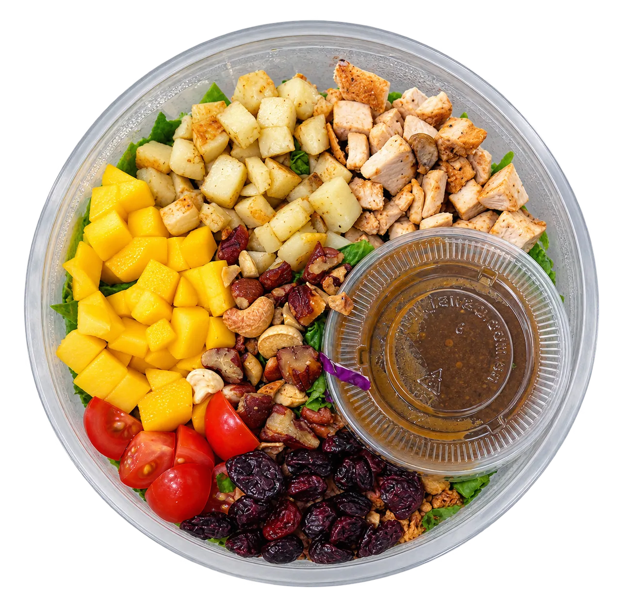 Grilled Chicken & Halloumi Salad