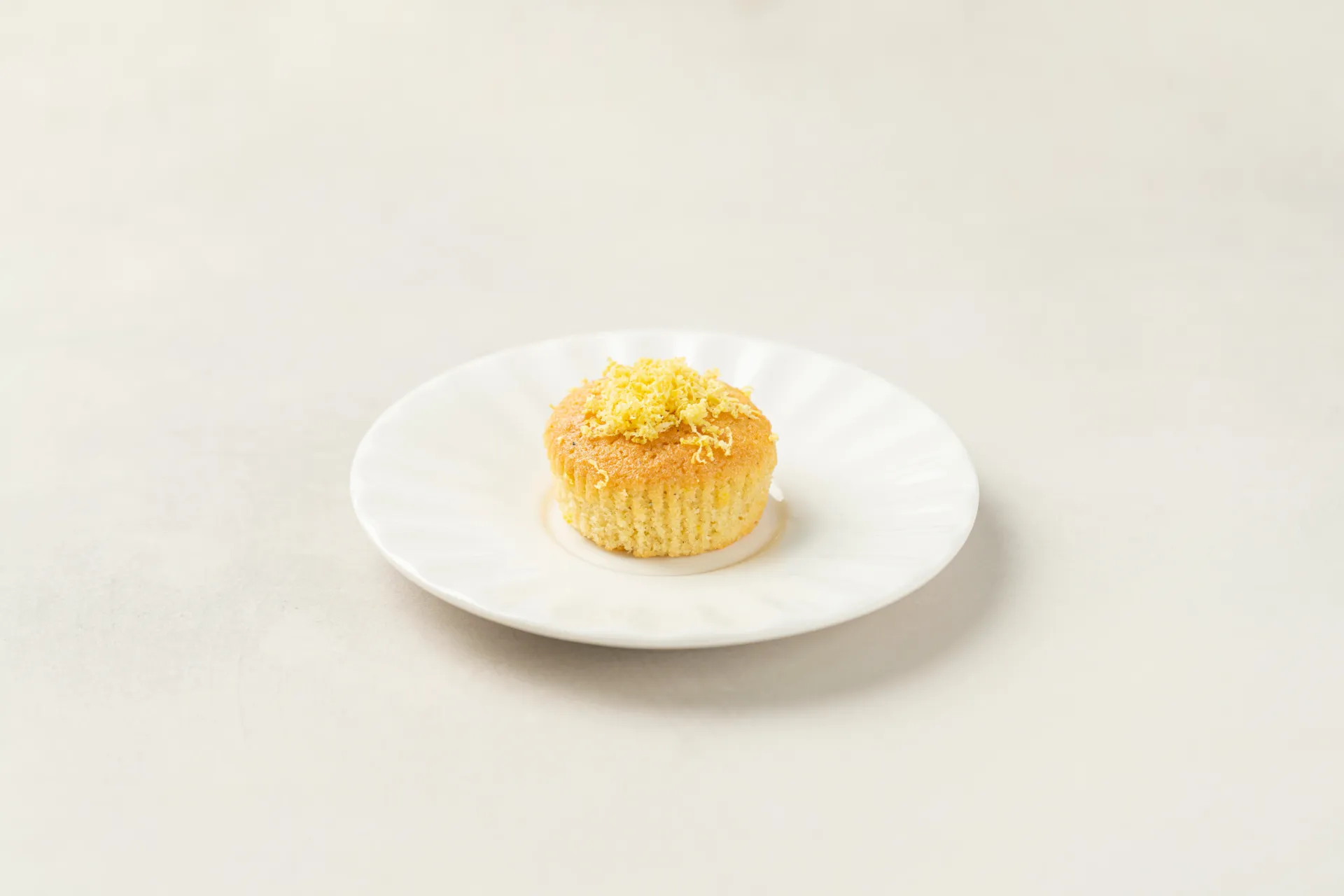 Gluten Free almond Lemon Cup Cake